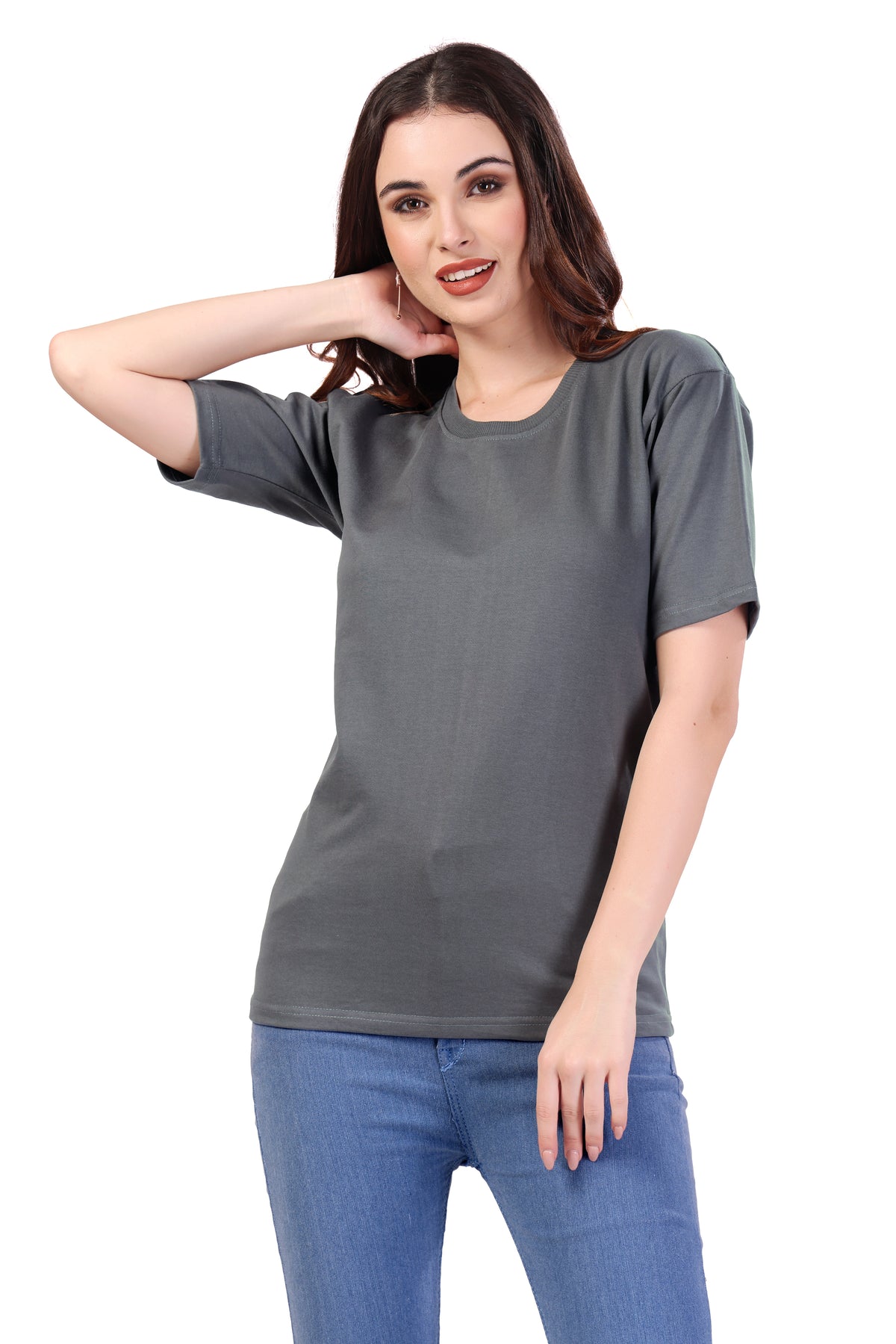 UNISEX T-SHIRT HALF SLEEVE MAHNDI OVER SIZE